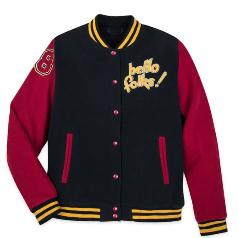 Throwback Mickey Mouse And Pluto Varsity Jacket - image 2